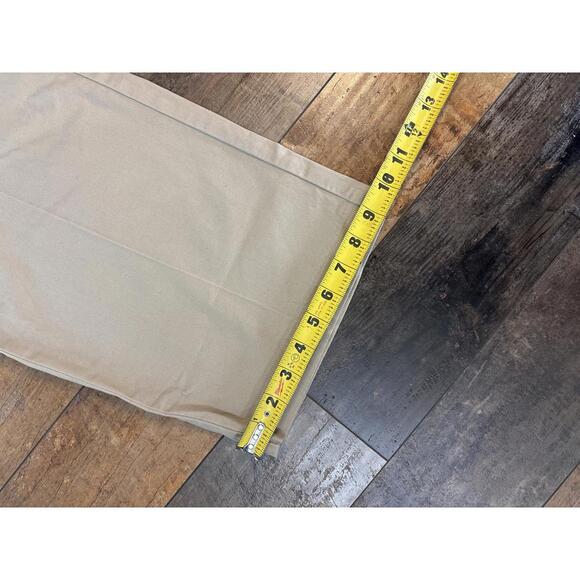 Lee natural straight leg Women's Khaki Dress Pants Size 14 - Picture 5 of 9